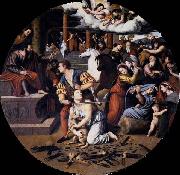 Martyrdom of St Agnes Juan Vicente Masip